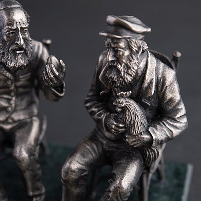 Серебряная фигура ручной работы 23168 №3