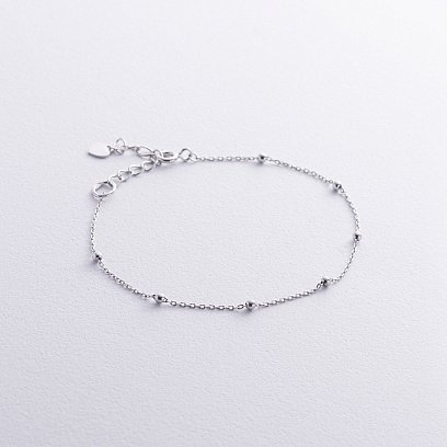 Срібний браслет "Шарики" 905-01224