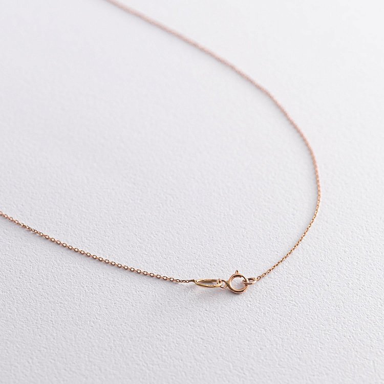 Золоте кольє "Love і Нескінченність" з фіанітами кол01174 від ювелірного магазину Онікс - 2