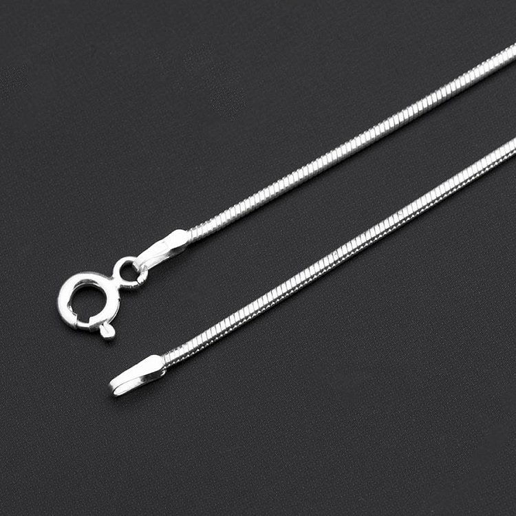 Серебряная цепочка Снейк (1.5 мм) 15002-1.5 от ювелирного магазина Оникс - 1