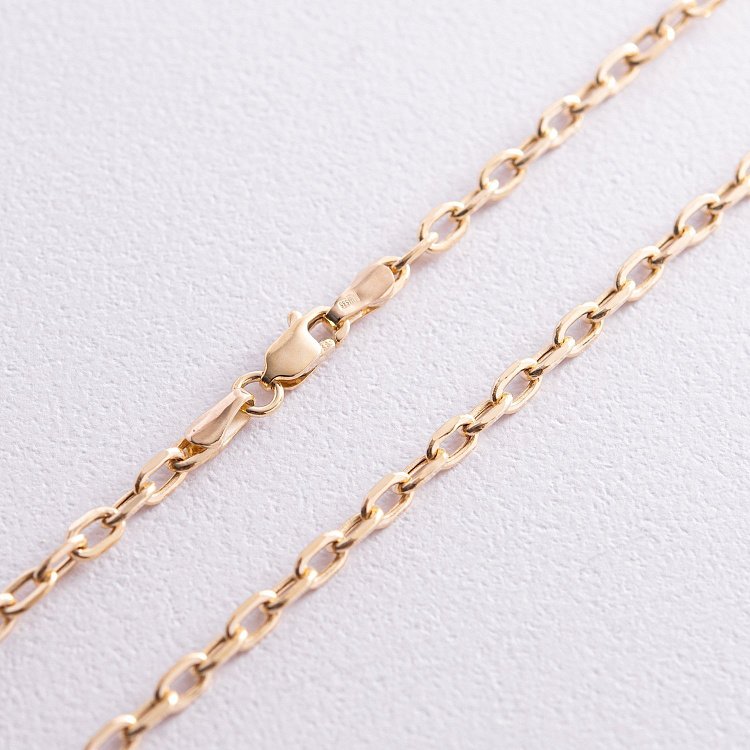 Золотая цепочка Якорное плетение ц00246 от ювелирного магазина Оникс - 5