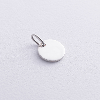 Срібний кулон Mini (можливе гравіювання) 11мм 133160