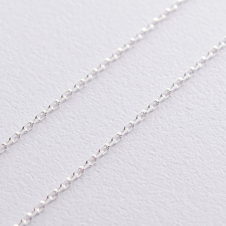 Серебряная цепочка (якорное плетение) б010201 от ювелирного магазина Оникс - 1