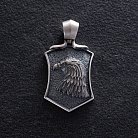 Чоловічий срібний кулон "Орел" 377 от ювелирного магазина Оникс - 2
