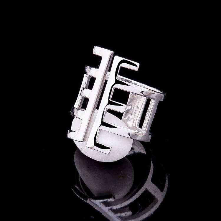 Серебряное кольцо 111735 от ювелирного магазина Оникс - 7