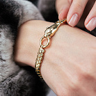 Браслет "Пантера" у жовтому золоті б05818 от ювелирного магазина Оникс - 3