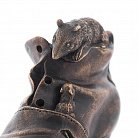 Бронзова фігура "Старий черевик і мишки" сер00067 от ювелирного магазина Оникс - 2
