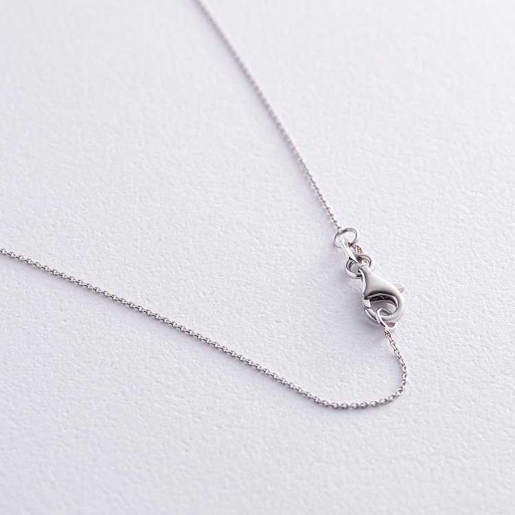 Золоте кольє "Сердечко" з діамантом колб0106z від ювелірного магазину Онікс - 4