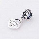 Срібний шарм "Серце" 132418 от ювелирного магазина Оникс