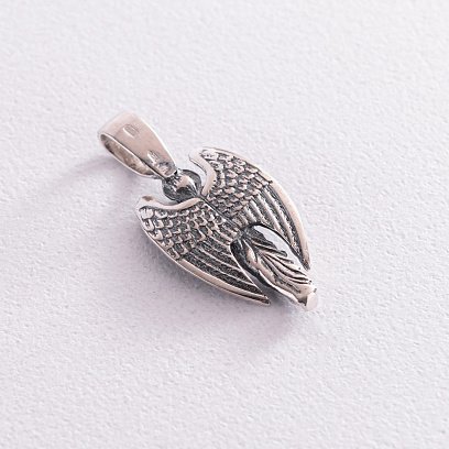 Серебряная подвеска "Ангел Хранитель" 13530 №3