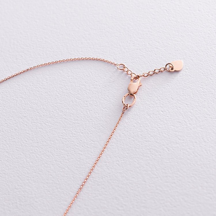 Золотое колье - галстук с монетками кол01995 от ювелирного магазина Оникс - 3