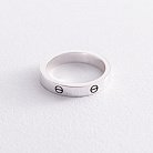 Серебряное кольцо "Love" 112602 от ювелирного магазина Оникс