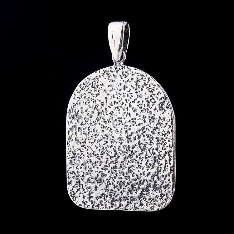 Срібна ладанка з перламутром 131125 від ювелірного магазину Онікс - 1