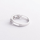 Серебряное кольцо "Daphne" с фианитами 112850 от ювелирного магазина Оникс - 2