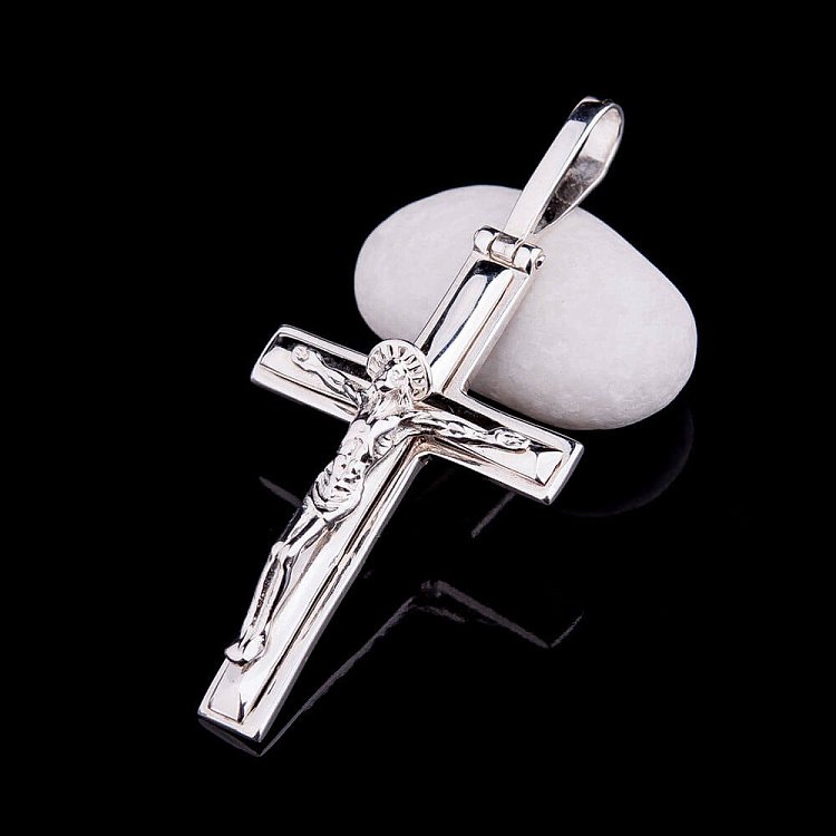 Православний хрест 131477 від ювелірного магазину Онікс