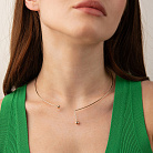 Кольє - чокер "Ariana" (червоне золото) з кульками кол02603 от ювелирного магазина Оникс - 5