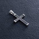 Срібний хрест "Спаси і збережи" 133105 от ювелирного магазина Оникс - 2
