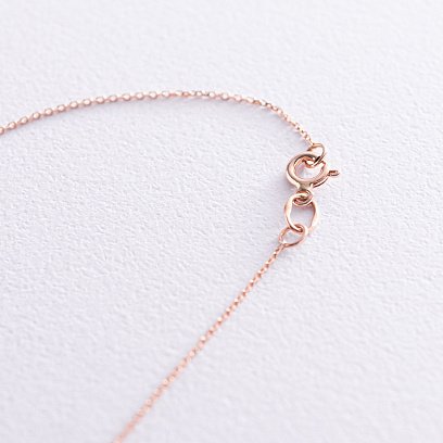 Золоте кольє "Шар" (0.7 см) кол01721 №5