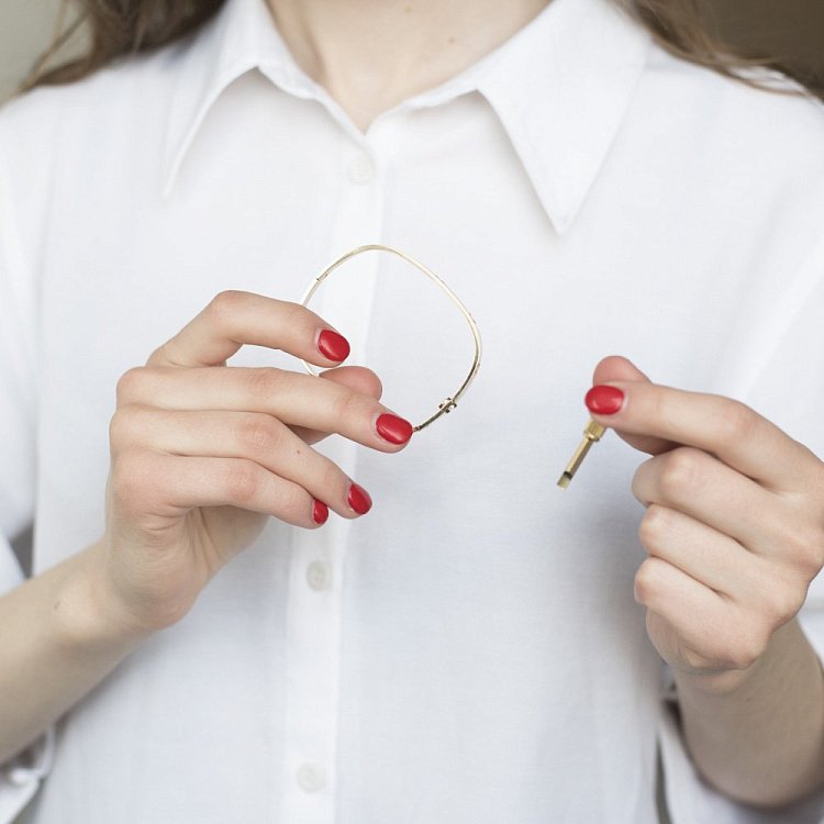 Браслет з жовтого золота б04094 від ювелірного магазину Онікс - 3