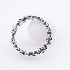Серебряное кольцо с фианитами 111871 от ювелирного магазина Оникс - 1