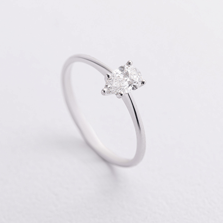 Заручальна золота каблучка з діамантом 245701121 від ювелірного магазину Онікс