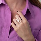 Серебряное кольцо "Аврора" 3947 от ювелирного магазина Оникс - 4