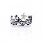 Срібний перстень "Корона" 11967 от ювелирного магазина Оникс - 3