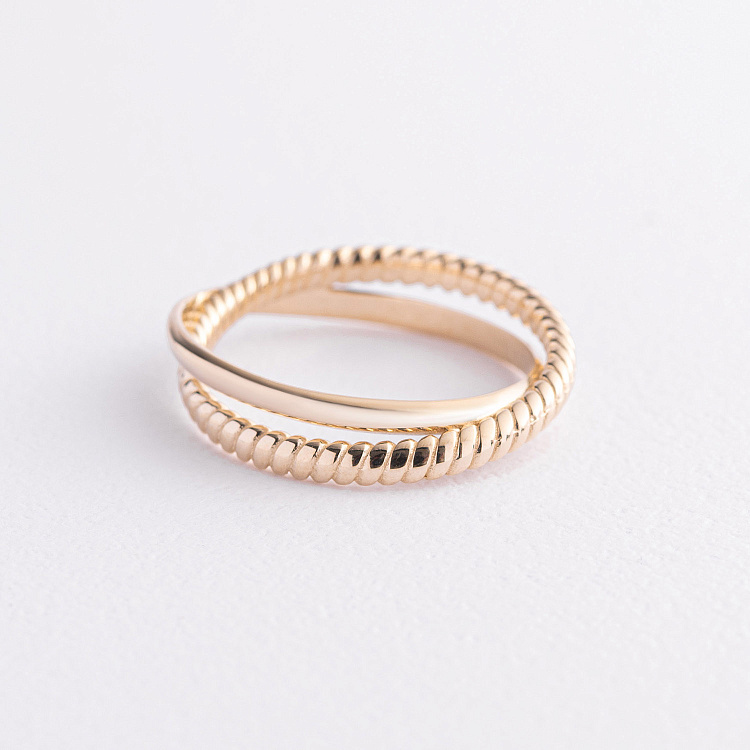 Кольцо "Yasmine" в желтом золоте к07554 от ювелирного магазина Оникс - 1