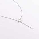 Золотое колье "Сердечко" с бриллиантами колб0178ca от ювелирного магазина Оникс - 3