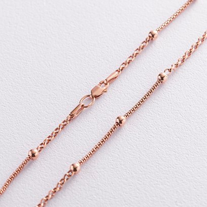 Ланцюжок в червоному золоті ц00435