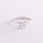 Помолвочное золотое кольцо с бриллиантом 229501121 от ювелирного магазина Оникс - 2