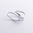 Серебряное кольцо "Elisa" (на два пальчика) 1245 от ювелирного магазина Оникс - 3