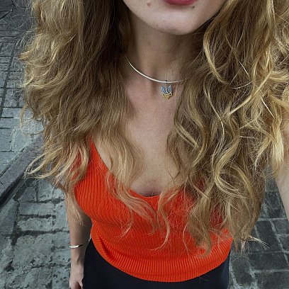 Срібне кольє - чокер (трансформер) 1100N №15