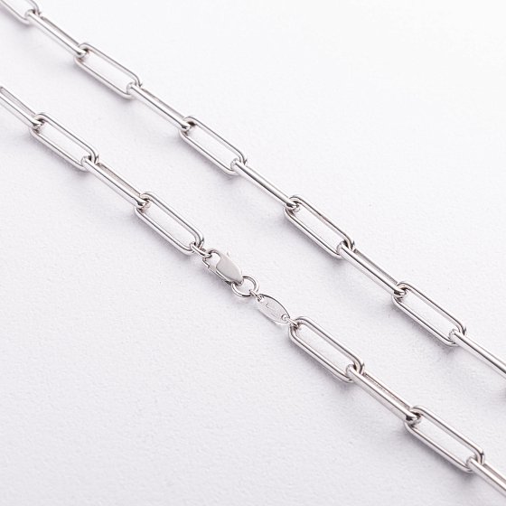 Серебряное колье "Цепочка" 181378 №2