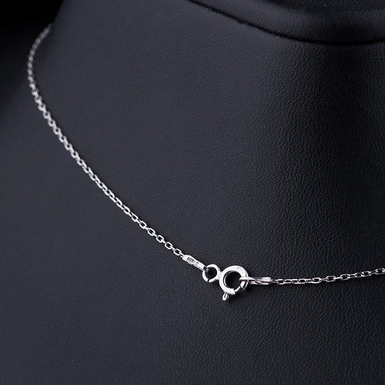 Серебряное колье Мама 18555 от ювелирного магазина Оникс - 3