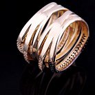 Золотое женское кольцо к03302 от ювелирного магазина Оникс - 4