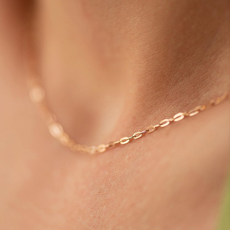 Золотий ланцюжок Якірне плетіння ц00493 від ювелірного магазину Онікс - 1