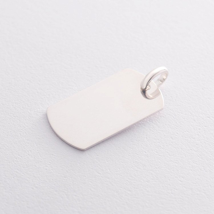 Срібний жетон (маленький) 133349 від ювелірного магазину Онікс