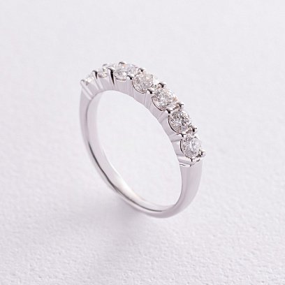 Золота каблучка з діамантами кб0373nl