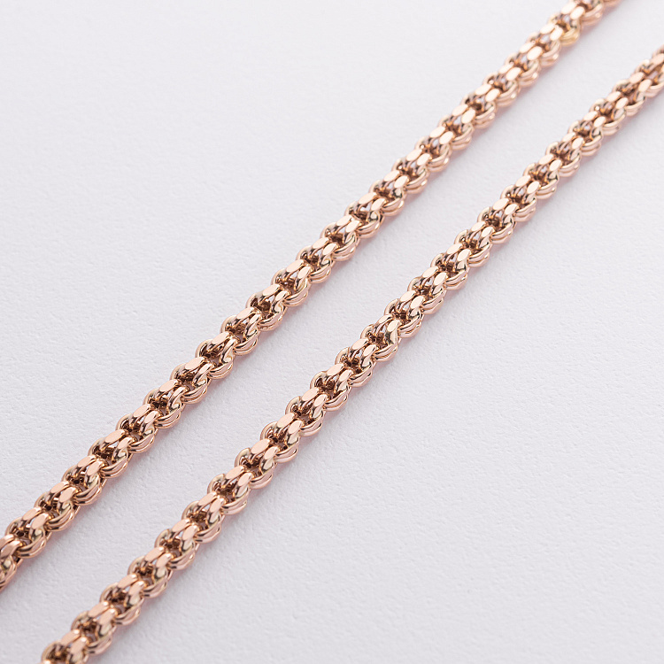 Цепочка в красном золоте ц00579 от ювелирного магазина Оникс - 1