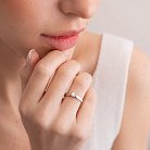 Помолвочное золотое кольцо с бриллиантом 220671121 от ювелирного магазина Оникс - 1