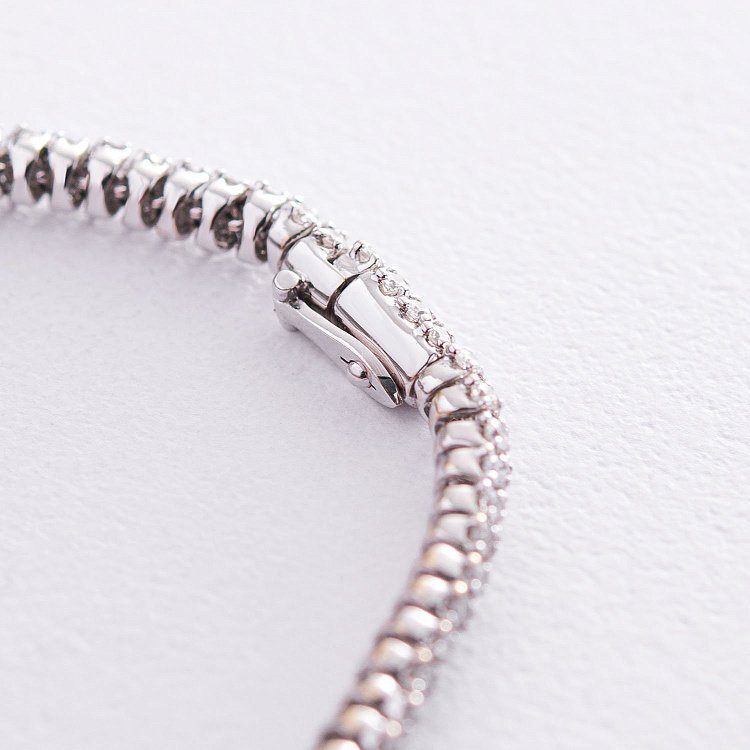 Золотий браслет з діамантами бр126 від ювелірного магазину Онікс - 4