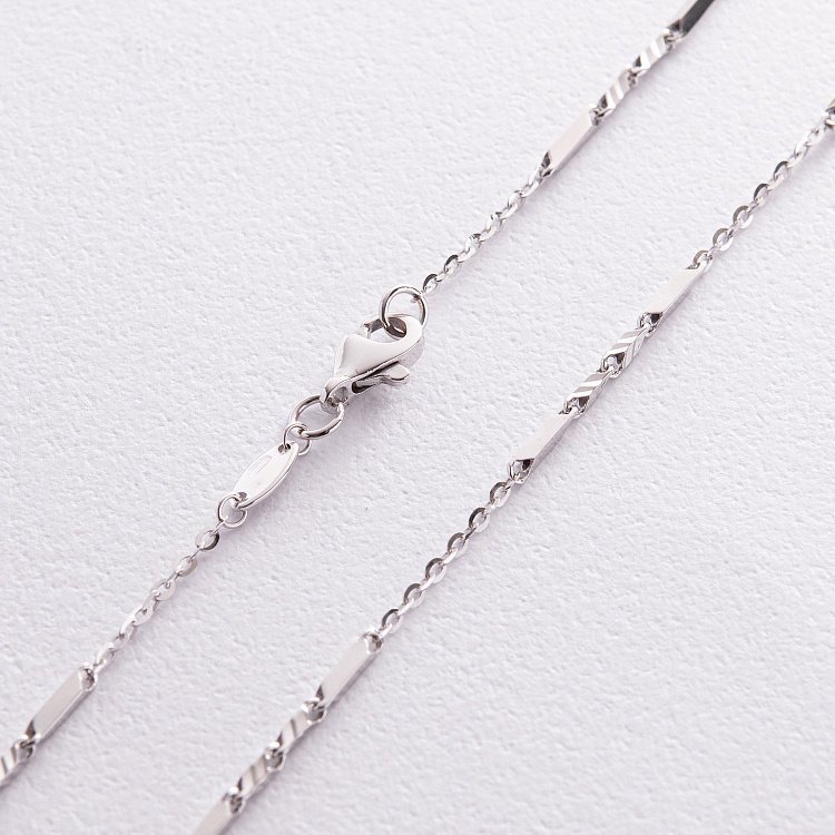 Кольє - ланцюжок у білому золоті ц00478 від ювелірного магазину Онікс