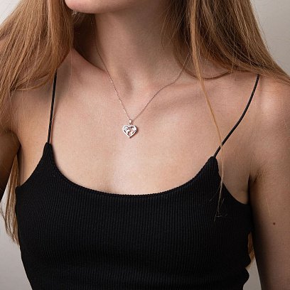 Кольє "Планета" в білому золоті кол01992 №2