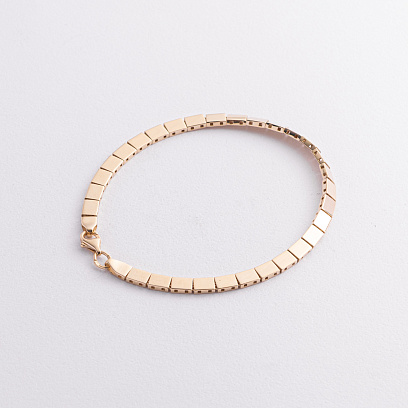 Браслет "Aria" в желтом золоте б05707 №4