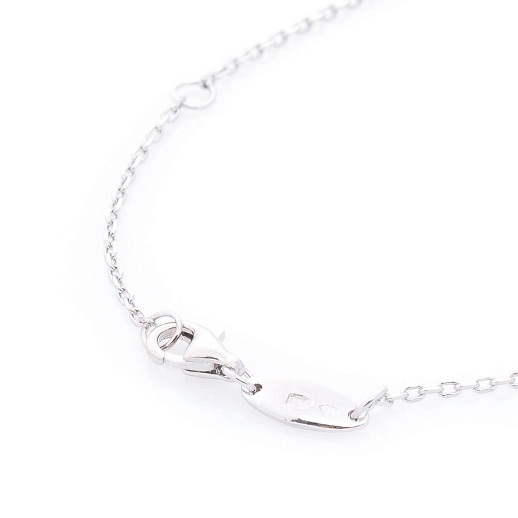 Серебряное колье "Ключик" с фианитами 18665 от ювелирного магазина Оникс - 2