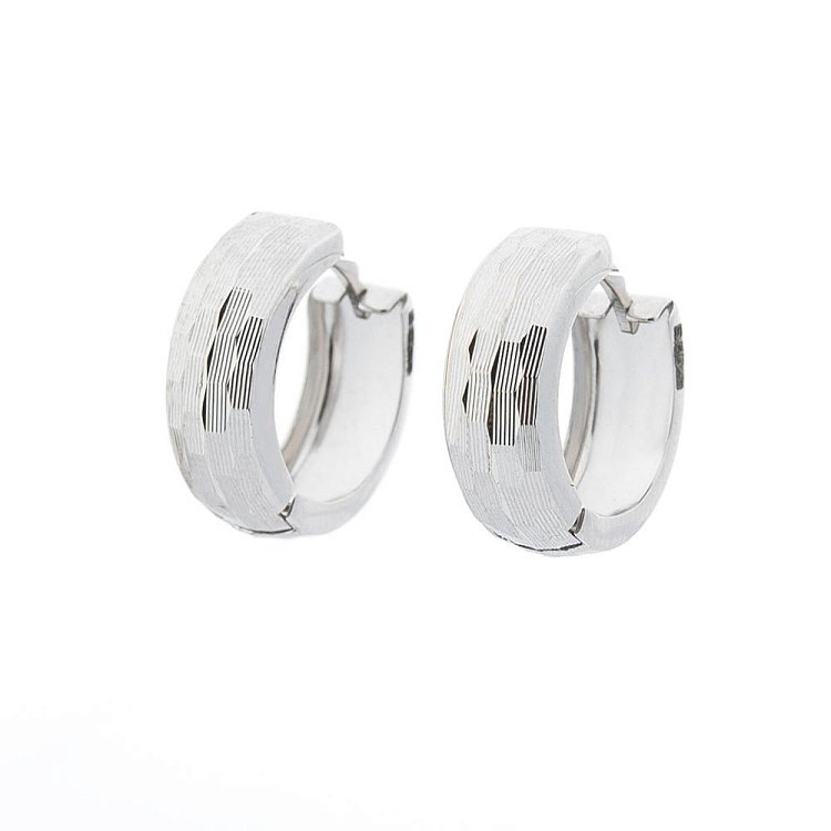 Золоті сережки "Кільця" с05078 від ювелірного магазину Онікс