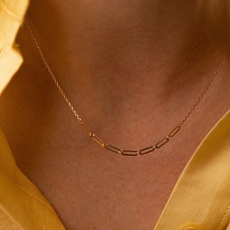 Кольє - ланцюжок у червоному золоті кол02378 від ювелірного магазину Онікс - 2