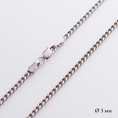 Серебряная цепочка (панцирное плетение) Р010082