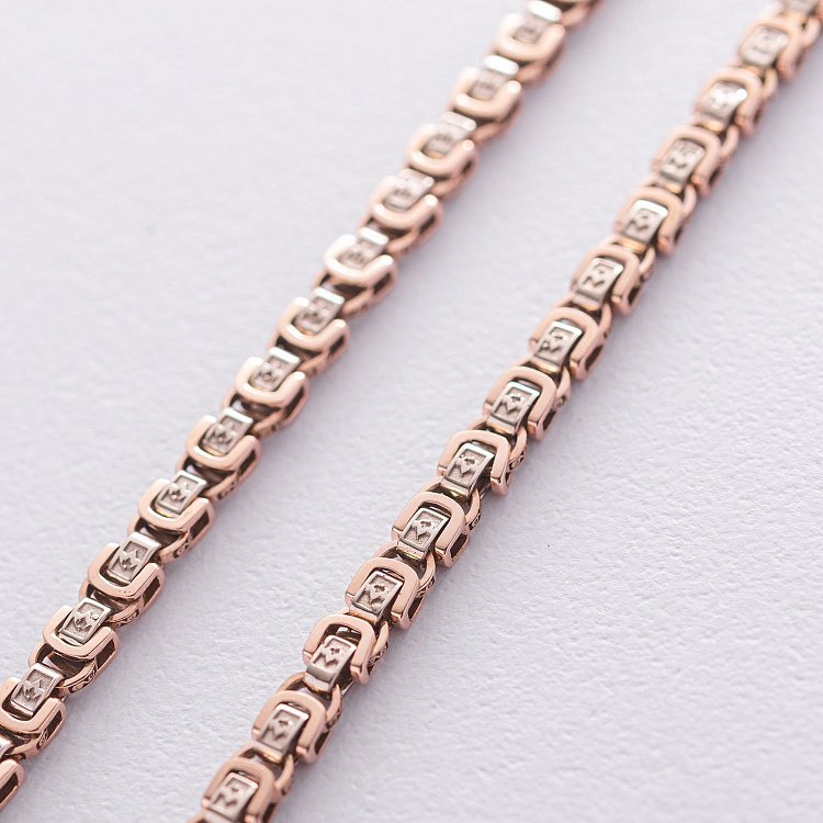 Мужская золотая цепочка Ц0052 от ювелирного магазина Оникс - 2